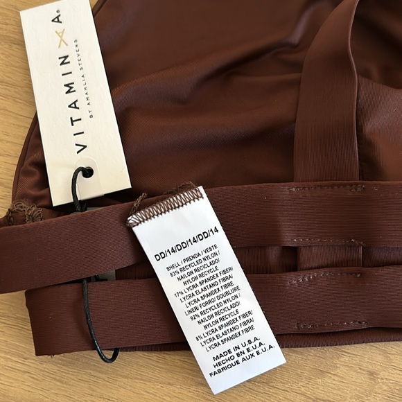 NWT Vitamin A Side Tie Leopard Bikini Set - Picture 6 of 8